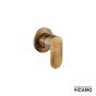 Μίκτης Εντοιχισμού 1 Εξόδου Slim Vicario Antique Brass 500050-221