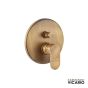Μίκτης Εντοιχισμού 2 Εξόδων Slim Vicario Antique Brass 500050D-221