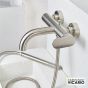 Μπαταρία Λουτρού Slim Vicario Inox 500100-110