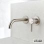 Μπαταρία Νιπτήρα Τοίχου industrial Vicario Inox 512045-110