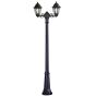 FUMAGALLI GIGI BISSO ANNA 2L ΚΟΛΩΝΑ 2XE27 610X2090mm ΜΑΥΡΗ Eurolamp 145-26010