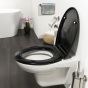 Tiger Ventura Καπάκι Λεκάνης Duroplast Black 251490746 251490746