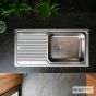 ΝΕΡΟΧΥΤΗΣ ARENA 100x50 FORTINOX INOX ΛΕΙΟ 27110-110