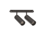 EGO TRACK DOUBLE 24W 3000K DALI BK Ideal Lux 286372