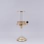 ΚΗΡΟΠΗΓΙΟ ΜΕΤΑΛΛΙΚΟ - ΓΥΑΛΙΝΟ ΧΡΥΣΟ 12x36cm Eurolamp 819-01019