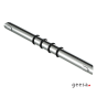 Λαβή Λουτρού Γωνιακή/Υποπόδιο 34 εκ. Geesa Chrome 5551