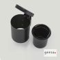 Χαρτοδοχείο Επίτοιχο 3l Geesa Black Matt 644-400