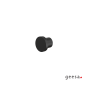 Άγκιστρο μπάνιου μονό 2εκ. Φ25 OPAL Geesa Black Matt 7213-400