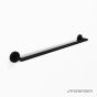 Πετσετοκρεμάστρα Σταθερή Μονή 60εκ. Langberger Black Matt 21108-01B-400