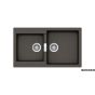 ΝΕΡΟΧ.MANHATTAN 86x50 SCHOCK CRISTALITE ASPHALT GR 30290-1421