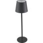 ΠΟΡΤΑΤΙΦ ΑΦΗΣ ΕΠΑΝΑΦΟΡΤΙΖΟΜΕΝΟ LED 3W 286Lm (2700-4000-6500K) Φ110x350mm IP44 ΜΑΥΡΟ ARTE ILLUMINA CHROMA Eurolamp 144-70031