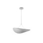 ΦΩΤΙΣΤΙΚΟ ΚΡΕΜΑΣΤΟ TYVEK ΜΟΝΟΦΩΤΟ LED 12W 540Lm 3000K Φ500mm ΛΕΥΚΟ ARTE ILLUMINA NEFI Eurolamp 144-24151