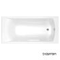 Μπανιέρα Ακρυλική Caronite DELTA 1500x700, Carron Bath White 425C