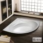 Μπανιέρα Ακρυλική MODENA 120x120, Sirene MOD120