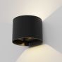 Φωτιστικό επιτοίχιο HER-04R BLACK εξωτερικού χώρου Heronia 42-0007