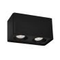2/φωτη Πλαφονιέρα Μαύρη Arion Viokef 4279901