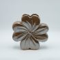 ΒΑΖΟ ΛΟΥΛΟΥΔΙ ΚΕΡΑΜΙΚΟ ΚΑΦΕ 24x6.5x23.5cm Eurolamp 819-01339