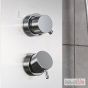 Στήλη Ντουζ ELITE 5 εξοδων με μίκτη Inox ELITE-110