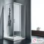 Καμπίνα ντουζιέρας Γωνιακής Εισόδου Corner Entry 100x80 (97-99 x 77-79 εκ), Starlet Clear Chrome CS10080T-100