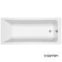 Μπανιέρα Ακρυλική Caronite QUANTUM 1800x800, Carron Bath White 457C