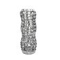 ΒΑΖΟ ΚΕΡΑΜΙΚΟ ΑΣΗΜΙ 17x17x44cm Eurolamp 819-01456