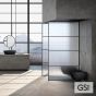 Λεκάνη Κρεμαστή Pura/50 Swirlflush με κάλυμμα MS86SC Super Slim Soft Close, GSI Ardesia 881600SC-401