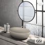 Νιπτήρας Πορσελάνης Pura 60x42 GSI Creta 8842-520