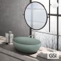 Νιπτήρας Πορσελάνης Pura 60x42 GSI Ghiaccio 8842-920