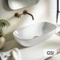 Νιπτήρας Πορσελάνης Nubes 60x38 GSI White 9783-300