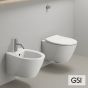 Λεκάνη Κρεμαστή Modo/52 Swirlflush με κάλυμμα Slim Soft Close MS98C, GSI White 981600C-300