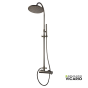 ΜΠΑΤ.ΝΤΟΥΖ+ΕΠΕΚΤ.ΚΟΛΩΝΑ+ΚΕΦΑΛΗ SLIM VICARIO BLACK CHROME 500065-405