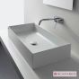 Νιπτήρας Πορσελάνης Teorema2.0 80x40 Scarabeo White 5102-300