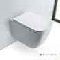 Λεκάνη Κρεμαστή TEOREMA/52 Clean-Flush με κάλυμμα Slim Soft Close, Scarabeo White 512600SC-300