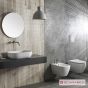 Λεκάνη Κρεμαστή MOON/50,5 Clean-Flush με κάλυμμα Slim Soft Close, Scarabeo Pearl (White Matt) 552000SC-301