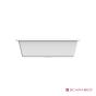 Νιπτήρας Πορσελάνης Gaia50 56x39,5 Scarabeo White 8032-300