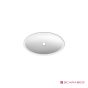 Νιπτήρας Πορσελάνης Planet 66x38,5 Scarabeo White 8111-300