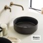 Νιπτήρας Πορσελάνης Φ36 Bianco Ceramica anthracite Matt 33036-421