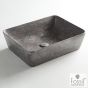 Νιπτήρας Μαρμάρινος  Jade 50x38 h.14 Fossil Grey MS50-410