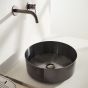 Νιπτήρας Milo Φ40 voss Inox PVD Black Brushed V1040-411