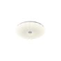 ΠΛΑΦΟΝΙΕΡΑ ΜΕΤΑΛΛΟ-ΠΛΑΣΤΙΚΟ LED 60W 4680Lm 3CCT (3000-4000-6500K) Φ480X75mm ΛΕΥΚΟ ARTE ILLUMINA ANTHOS Eurolamp 144-51037