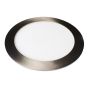 ΦΩΤΙΣΤΙΚΟ ΧΩΝΕΥΤΟ LED SLIM 20W 4000K Φ225 ΣΑΤΙΝΕ VALUE Eurolamp 145-68001