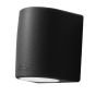 FUMAGALLI MARTA 160 1L ΑΠΛΙΚΑ ΤΟΙΧΟΥ DOWN 1xE27 192X164mm ΜΑΥΡΗ Eurolamp 145-26273