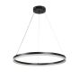 InLight Κρεμαστό φωτιστικό LED 45W 3CCT by switch on base D:60cm 6095-C-Black