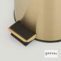 ΧΑΡΤΟΔΟΧΕΙΟ ΕΠΙΔΑΠΕΔΙΟ 3L GEESA INOX PVD BRUSHED GOLD 634-211