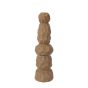 ΒΑΖΟ ΠΟΡΣΕΛΑΝΙΝΟ ΜΠΕΖ 14x14x49cm Eurolamp 819-01631