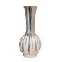 ΒΑΖΟ ΚΕΡΑΜΙΚΟ ΛΕΥΚΟ-ΑΣΗΜΙ 21x21x46cm Eurolamp 819-01503