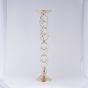 ΚΗΡΟΠΗΓΙΟ ΡΕΣΩ ΜΕΤΑΛΛΙΚΟ ΧΡΥΣΟ 15x63cm Eurolamp 819-00987