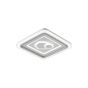 ΠΛΑΦΟΝΙΕΡΑ ΜΕΤΑΛΛΟ-ΠΛΑΣΤΙΚΟ LED 60W 4680Lm 3CCT(3000-4000-6000K) Φ490X50mm ΛΕΥΚΟ ARTE ILLUMINA MOTIVO Eurolamp 144-51036