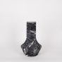 ΒΑΖΟ ΜΕΤΑΛΛΙΚΟ ΜΩΣΑΪΚΟ ΜΑΥΡΟ ΑΝΤΙΚΕ 26x26x39cm Eurolamp 819-01070