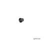 ΑΓΚΙΣΤΡΟ ΜΟΝΟ 2cm Φ25 OPAL GEESA INOX PVD BLACK BRUSHED 7213-411